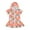 Multi-color, variant on Musuos Little Girl Swim Cover Up 1-5 Years Short Sleeve Floral Print Zip Up Beach Cover-up Hooded Bathrobe for Toddler