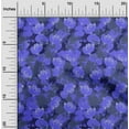 thumbnail image 2 of oneOone Silk Tabby Navy Blue Fabric Florals Craft Projects Decor Fabric Printed By The Yard 42 Inch Wide, 2 of 6