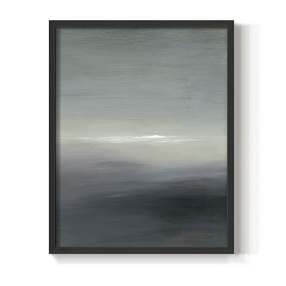 Windy Moor II Framed Print - Solid Wood in Single Picture Frame Solid Wood 2 Framed Print