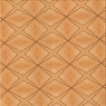 thumbnail image 1 of Ahgly Company Machine Washable Indoor Square Transitional Neon Orange Area Rugs, 6' Square, 1 of 7