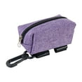 thumbnail image 3 of Soporte para Bolsa de Basura para Perros, Bolsa de Basura de Viaje, Bolsas de Basura, Estuche, Bolsa de Recogida, Dispensador de Bolsas para Excrement Cremallera simple violeta, 3 of 10