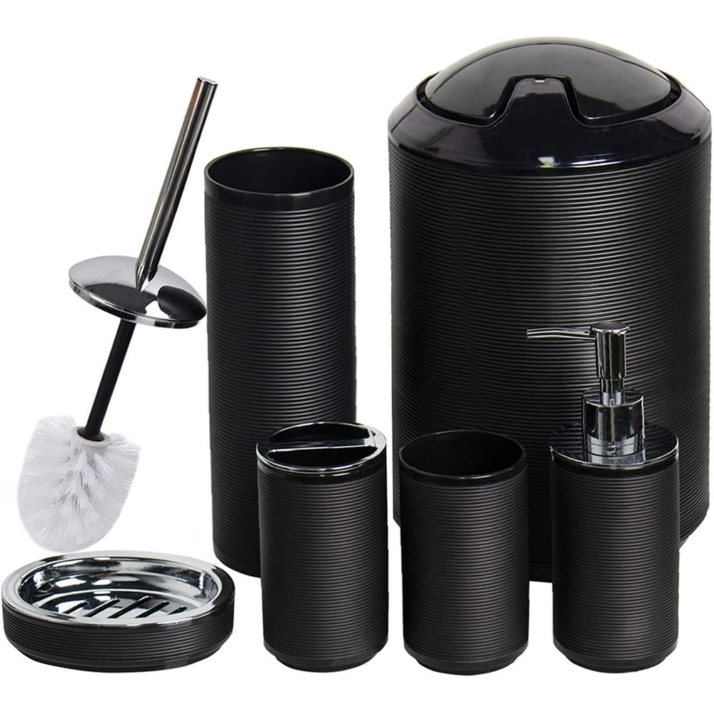 Bathroom Accessories Set 6 Pcs Bathroom Set Ensemble Complete Soap