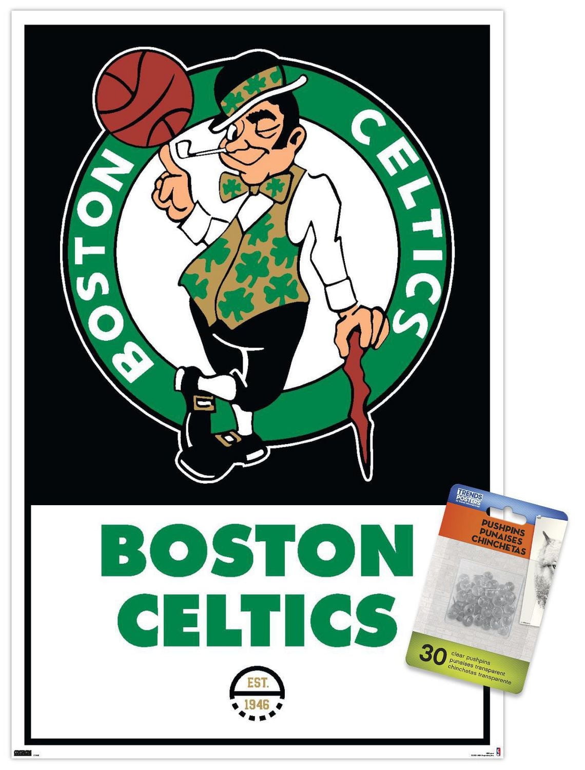 NBA Boston Celtics - Logo 21 Wall Poster