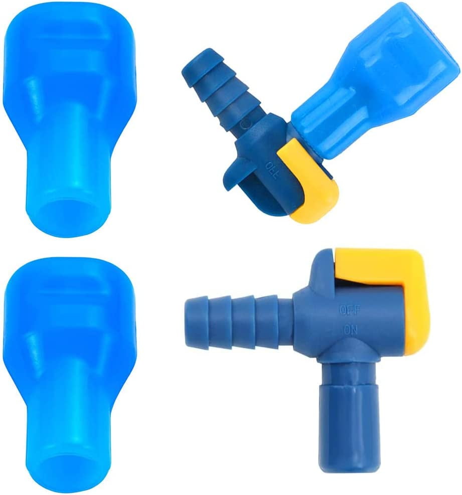 3 Piece Set Bite Valve Replacement Mouthpiece Bite Valve Tube Nozzle