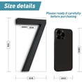 thumbnail image 2 of shiyou-Modern House Numbers - 7 Inch Large Black Metal Address Numbers for Exterior Front Door, 2 of 4