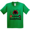 thumbnail image 3 of Inktastic Little Ladybug with Flowers Youth T-Shirt, 3 of 5