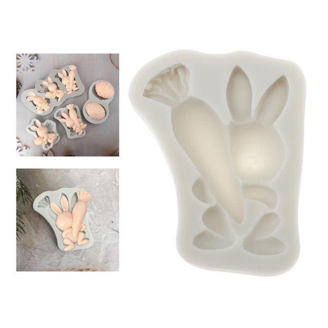 Molde de silicona para tartas de Conejo de Pascua Macarena
