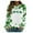 Green-C, variant on Womens St Patricks Day Shamrock Print Sweatshirt Long Sleeve Crewneck Pullover Soft Fleece Casual Top Festival Party Wear Lucky Green Green