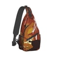 thumbnail image 2 of ZICANCN Rocket Flying Flight Crossbody Sling Bag for Men Women - Casual Shoulder Backpacks for Travel Sport Climbing Runners Daypack, 2 of 9