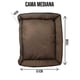 thumbnail image 5 of Cama para perro de lujo LUNICS Mediana Cocoa, 5 of 8