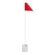 thumbnail image 5 of Juego De Vasos Con Bandera Para Asta De Bandera, Juego De Copas Con Orificio Para Asta De Bandera, Orificios De Drenaje De Nailon De Plástico, Fácil Montaje, Ahorro De Mano De, 5 of 7