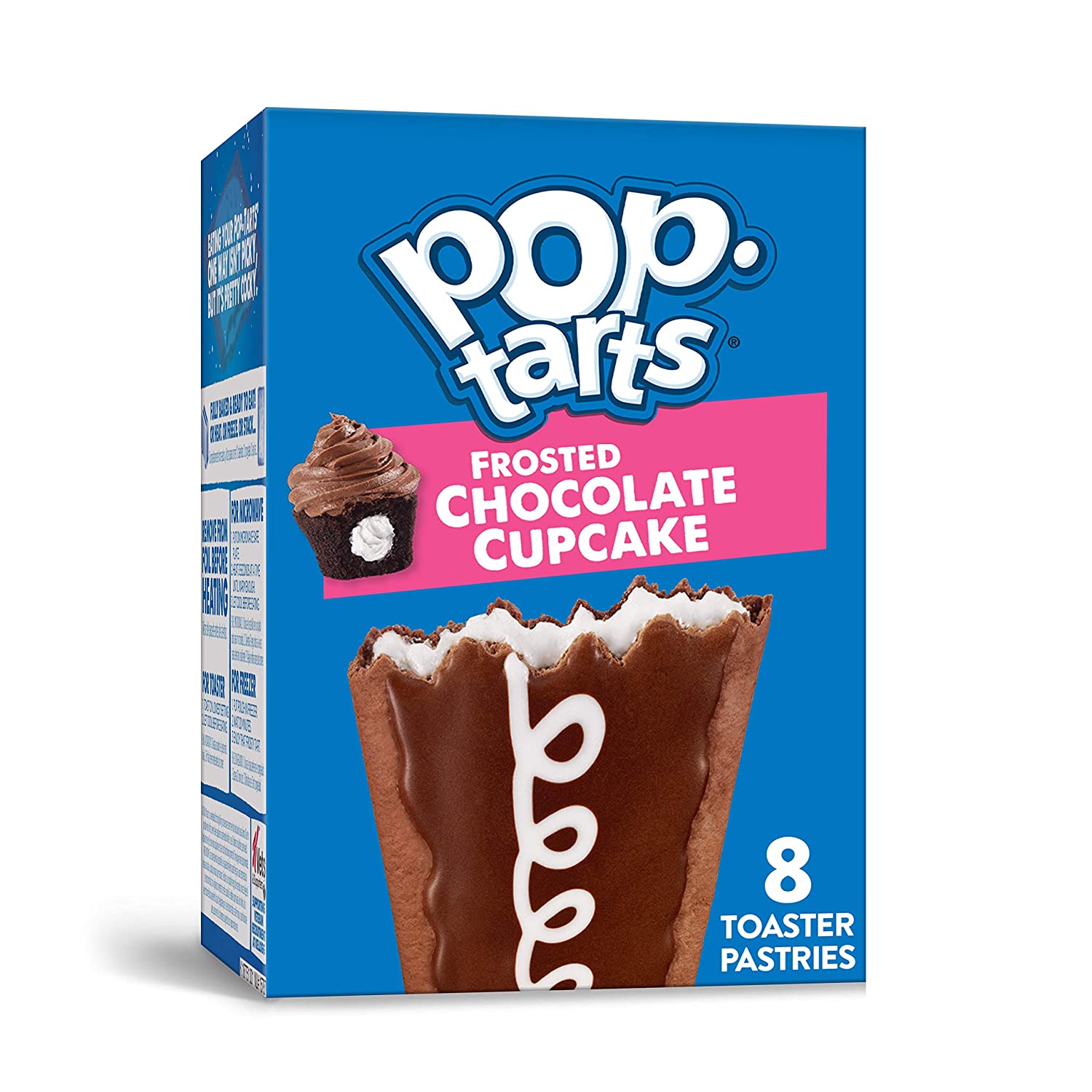 PopTarts Frosted Chocolate & Creme, Toaster Pastries, 13.5 oz