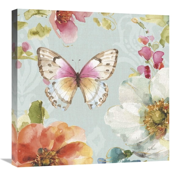 Global Gallery's 'Colorful Breeze V' By Lisa Audit Stretched Canvas Wall Art