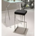 thumbnail image 2 of Zuo Chaise de Bar Moderne Darwen en Similicuir, Noir (Ensemble de 2), 2 of 6