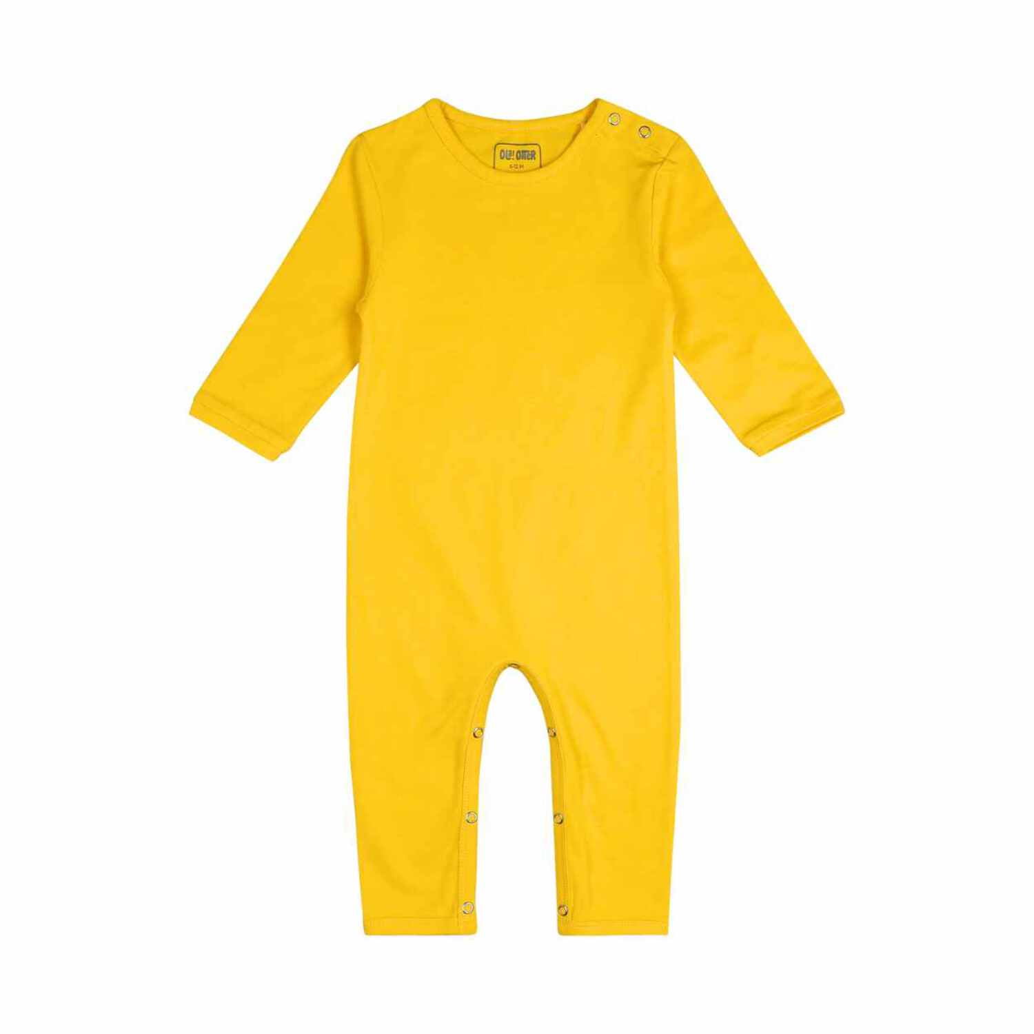Ola! Otter Infant Full Sleeve Romper | Organic Cotton | Comfortable Everyday Baby Wear| Cozy Baby Sleep  Play Romper