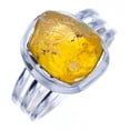 thumbnail image 2 of StarGems Natural Citrine Handmade 925 Sterling Silver Ring Ra000, 2 of 42