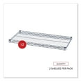 thumbnail image 6 of Alera Industrial Wire Shelving Extra Wire Shelves, 36w x 18d, Silver, 2 Shelves/Carton, 6 of 7