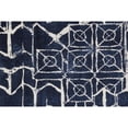 thumbnail image 4 of Feizy Remmy Transitional Geometric, Blue/Ivory, 5' x 8' Area Rug Easy Care Stain Resistant Fade Resistant Farmhouse Floor Rug for Living room Bedroom, 4 of 7