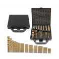 thumbnail image 1 of fashionhome 99Pcs Titanium Drill Bit Set High Speed Steel Titanium Drill Bit Set for Wood Metal, 1 of 6