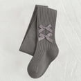thumbnail image 5 of Bovxnpu Girls Leggings Kids Girls Knit Cotton Bow Tights Dance Leggings Bottoms, 5 of 8