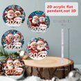 thumbnail image 3 of Uuiauoio 2D Flat Acrylic Christmas Hanging Ornament, Winter Themed Tree Decoration for Home Display, Christmas Ornament Xmas Cute Decorations for Tree Xmas Hanging Decor, 3 of 3