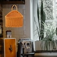 thumbnail image 5 of FUTUREORYY 1Pcs Wall Baskets for Storage Orange Plastic Rattan Kitchen Organization 10.61X9.43X6.29In, 5 of 5