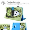thumbnail image 4 of T580 Case, Galaxy Tab A 10.1 Case 2016 Released SM-T580 /T585,Allteych Slim Folio Multi Angle Stand Pencil Holder Auto Sleep Wake Smart Cover Shell for Samsung Galaxy Tab A 10.1 T580,Panda, 4 of 8