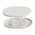 thumbnail image 2 of Dispensador automático de pañuelos/Soporte de resorte para caja de pañuelos, práctico, ahorra espacio Blanco, 2 of 9