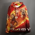 thumbnail image 4 of The Flash Mens Womens Novelty Hoodie 3D Print Pullover Hooded Long Sleeve Sweatshirts Tops Blouse with Pocket, 4 of 8