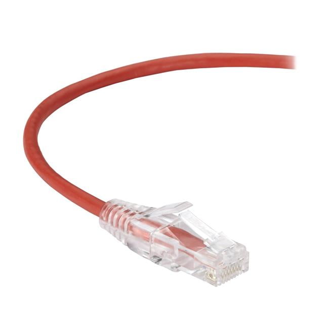 0.9-m PVC Red 3-ft. Stranded Cable SSTP Black Box CAT6 250-MHz Shielded PIMF