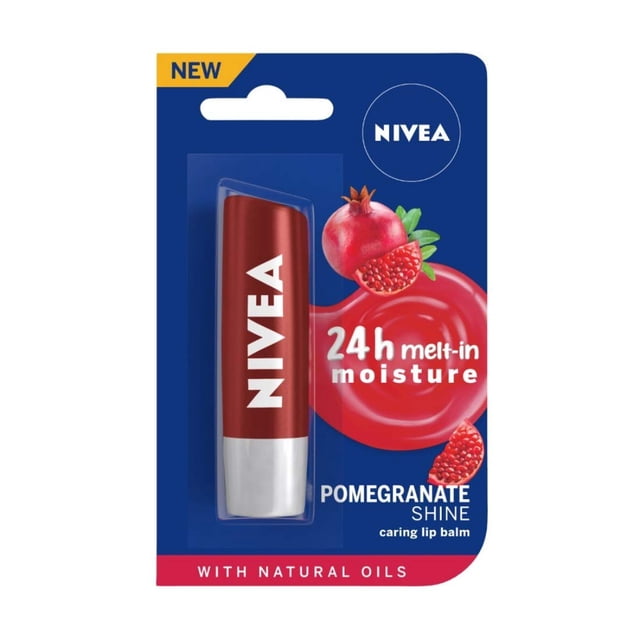 Bálsamo Labial NIVEA Brillo de Granada 4,8 g