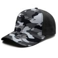 thumbnail image 2 of Camouflage Baseball Cap Adjustable Size – Stylish Spliced Design Trucker Hat, Dad Hat with Full Print Front & Brim, Breathable Cotton Blend Snapback for Sports, Travel & Daily Wear, 2 of 3