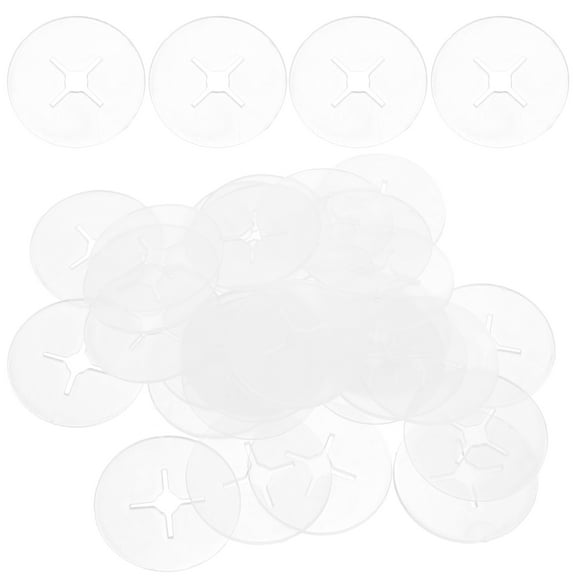 MLINS  100 Pcs Anti-slip Hook Accessories Peg Disc Pegboard Security Lock