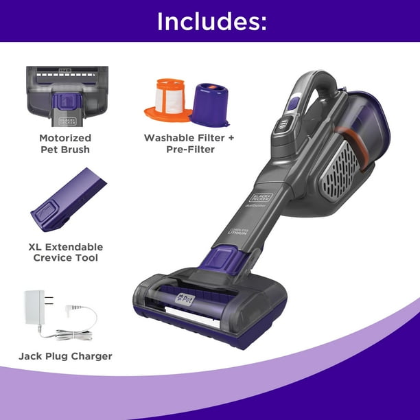 Black+Decker Pet Vacuum - Cleaning equipment for ecommerce