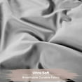 thumbnail image 5 of Superior Reversible Down Alternative Comforter, California King, Black-Gray, 5 of 11