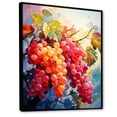 thumbnail image 2 of Designart "Vineyard Coral Symphony" Vineyard Floater Framed Wall Art Prints, 2 of 5