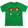thumbnail image 2 of Teenage Mutant Ninja Turtles Raphael Angry Kids T Shirt for Youth Boys and Girls, Kelly Green, X-Large, 2 of 5