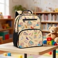 thumbnail image 2 of Jeiento Cute Capybara 13.5" Household Daily Toddler Backpack, Kids Preschool Bag, Stable Structure Multi Compartment Bag for Kindergarten Daily Learning Supplies, 2 of 7