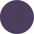 thumbnail image 1 of Ahgly Company Machine Washable Indoor Round Transitional Deep Periwinkle Purple Area Rugs, 3' Round, 1 of 7