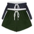 thumbnail image 2 of YOIAVAIOY Womens Mesh Running Shorts 3 Inch Quick Dry Lightweight Shorts Gym Workout Athletic Shorts with Pockets Gray M, 2 of 6