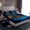 Blue A, variant on Homewish Halloween Themed Alphabet L Twin Sheets,Funny Pumpkin Lantern Bedding,3-Piece,1 Fitted Sheet and 1 Pillowcase