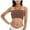 Coffee, variant on Strapless Fitness Padded Size Plus Top Bra for Women Stretchy Bra Yoga Bras Sports Bandeau Strapless Leotard Cow Tube Top Tube Top Bodysuit for Women Swim Tube Top Organizer for Glasses