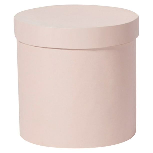 Caja de regalo para flores, caja de embalaje para ramo de flores, cartón, cubo redondo para flores.