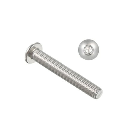 

Tomshine A2 IS07380 304 Stainless Steel Hex Screw Socket Button Bolts Screws M5*35
