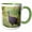 Green/White, variant on 3drose, Tanzania. Helmeted Guineafowl at Tarangire Np.-af45 Rbe0274 - Ralph H. Bendjebar, 11oz Mug