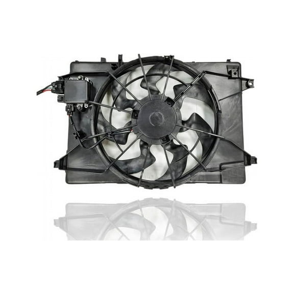Engine Cooling Fan Assembly - Cooling Direct Compatible/Replacement for '17-22 Hyundai Ioniq Hybrid, 17-22 Ioniq/Kia Niro Plug-In Hybrid, 17-20 Niro - 25380G2000