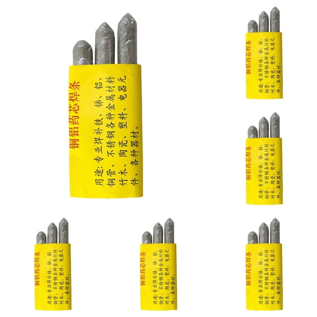 WUSUOWEI 18PCS Low Temperature Welding Rod,Low Temperature Melt,Stainless Steel Welding Rods,Welding Electrode Aluminum Rod,Aluminum Welding Rods,Welding Rods Solder Rod for Electronic Welding