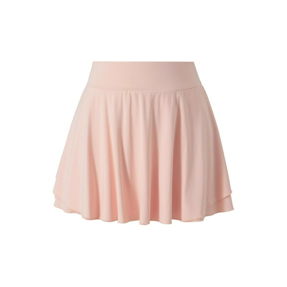 Seyurigaoka Women's Culottes Skirts High Elastic Waist Pleated A-line Tennis Skorts Gym Outdoor Workout Fitness Skorts Sportswear
