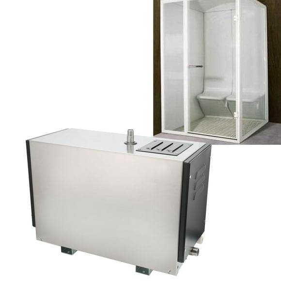 Timed Steam Generator, Automatic Bath Generator Durable and Strong Automatic Descaling Anti-Rupture for Home for Steam Room