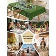 thumbnail image 6 of Golf Club Green Tablecloth Rectangle Table Cloth 60x120 ,Waterproof Outdoor Table Cloth Covers Decorative Table Protector ,Abstract Vintage Golf Sports Washable Table Cover for Kitchen Dinning Party, 6 of 8